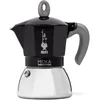 Image de Bialetti - Moka Induction, Cafetière Moka, Convient à Tous Les Types de Plaques de Cuisson, 6 Tasses d'Espresso (280 Ml), Noir