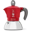 Image de Bialetti - Moka Induction, Cafetière Moka, Convient à Tous Les Types de Plaques de Cuisson, 2 Tasses d'Espresso (100 Ml), Rouge