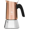 Image de Bialetti New Venus cafetière 4 tasses, poignée anti-brûlure, ne convient pas à l'induction, 4 tasses (170 ml), Acier inoxydable, Bronze