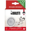 Image de Bialetti Ricambi, Includes 3 Gaskets and 1 Plate, Compatible with Moka Express, Fiammetta, Break, Happy, Dama, Moka Melody, Alpina, Moka Timer and Rainbow (3/4 Cups)