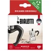 Image de Bialetti Ricambi, Includes 1 Handle with Plug, Compatible with Moka Express 6 Cups, Black