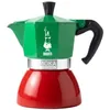 Image de Bialetti - Moka Induction, 4 Tasses (190 ml / 6.4 fl oz), Compatible avec tous les types de plaques de cuisson, Tricolore