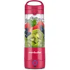 Image de NutriBullet portable blender, blender portable, 475ml sans BPA, mini blender, blender multifonctions, chargeur USB-C, plus de 15 cycles de mixage, magenta, NBP003MA