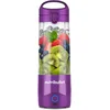 Image de NutriBullet portable blender, blender portable, 475ml sans BPA, mini blender, blender multifonctions, chargeur USB-C, plus de 15 cycles de mixage, Violet, NBP003PU