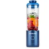 Image de nutribullet Flex 590ml - Blender Portable pour Smoothies avec Couvercle à Bec, Mixeur Hachoir, Broie Glace et Fruits Surgelés, USB-C, Tasse sans BPA, Facile à Nettoyer, Bleu (NBP013BL)