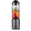 Image de nutribullet Flex 590ml - Blender Portable pour Smoothies avec Couvercle à Bec, Mixeur Hachoir, Broie Glace et Fruits Surgelés, USB-C, Tasse sans BPA, Facile à Nettoyer, Gris Anthracite (NBP013GM)