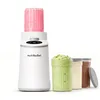 Image de nutribullet Chill   Machine à desserts glacés, gelato, sorbet, smoothie, yaourt glacé, crème glacée, 5 programmes automatiques, 3 récipients, couvercles, idéale pour les familles, blanche (NBD0503W)