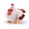 Image de Trudi Poule Daisy Peluche Mascottes et Animaux de la Ferme. Cadeau Anniversaire et fête des mères | 18x19x21cm Taille S | Animaux de la Ferme | modèle 23566