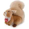 Image de Trudi Écureuil Ginger Animaux du Parc du Stelvio et du Brenta. Cadeau en Peluche. Animaux de la forêt | 12x19x23cm Taille S | Park Collection | modèle 24224