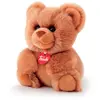 Image de Trudi, Fluffies, Peluche aux Poils Longs, 18 cm de Haut, Ours, TUD29079