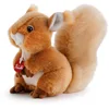 Image de Trudi Trudino Écureuil Deluxe Animaux du Parc du Stelvio et du Brenta. Cadeau en Peluche. Animaux de la forêt | 9x12x15cm Taille XS | Park Collection | modèle 50085