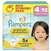 Image de Pampers Premium Protection Couches Taille 4 x92