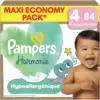 Image de Pampers Harmonie Couches - Édition Limitée pour Peaux Sensibles - Taille 4 (9-14 kg) - Lot de 84 Couches Jetables