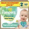 Image de Pampers Harmonie Couches Taille 2 (4-8 kg) - Édition Limitée pour Peaux Sensibles - Pack Économique de 117 Couches