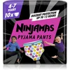 Image de Pampers Ninjamas Pyjama Pants couches-culottes pour pyjama 17-30 kg Hearts 10 pcs