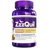 Image de ZzzQuil Sommeil - Gommes arôme naturel mangue banane - Complément alimentaire à base de valériane, camomille, lavande, vitamine B6 et de mélatonine - 60 gommes