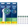 Image de Oral-B PRO Cross Action têtes de remplacement pour brosse à dents 6 pcs