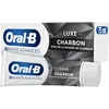 Image de Oral-B Dentifrice Charbon 3D White Advanced Luxe Contre Les Taches En Surface, Conçu Pour Un Brossage Des Dents Avancé, Arome Menthe, 75ml