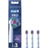 Image de Oral-B Pack de 3 Brossettes de Rechange 3D White avec X-filaments, Blanches, Pétales De Polissage Pour Des Dents Blanches Sans Taches, Embout Pour Les Brosses A Dents Electriques Oral B Pro