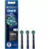 Image de Oral-B Pro Cross Action Lot de 3 brossettes de rechange - Noir