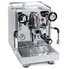 Image de Quickmill Rubino 0981 Machine à expresso avec porte-filtre et réservoir d'eau de 3 l, protection thermique, acier inoxydable, Argenté