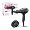 Image de Bellissima Sèche Cheveux Ionique S9 2300W - Pour Cheveux Lisses et Ondulés - 2 Vitesses, 3 Températures, 8 Combinaisons de Flux d’Air/Température - Concentrateur + Diffuseur - Design Ergonomique