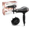 Image de Bellissima Sèche Cheveux Professionnel Technologie Ionique, Grille Céramique - My Pro P3 3400 - Embout Étroit + Diffuseur, 8 Combinaisons Air/Température, Cheveux Doux, Hydratés et Soyeux - 2400 W