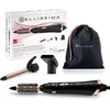 Image de Bellissima Ceramic Air - Brosse Soufflante 3-en-1, Revêtement Céramique - Pour Cheveux Court et Mi-long - Séchage, Lissage et Brushing, 3 Accessoires Brosse à Air Chaud - 800W - Injection Air Froid