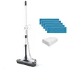 Image de Polti Moppy White Premium, Nettoyeur Vapeur Sans Fil, pour Tous les Sols et Surfaces Verticales Lavables, Puissance 1500 W, Capacité du Réservoir 0,7 L, 25 Serpillères Incluses, Blanc