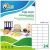 Image de Tico LP4W-7037 Etichette Senza Margini, 70 x 37, Bianco, 100 Pezzi
