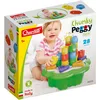 Image de Quercetti Chuncky Peggy, Jeux de Construction et Mosaique Enfant, Jouet Bebe 1 an à 4 Ans, Jouets d'Activité et de Développement Montessori, Motricité Fine, Made in Italy