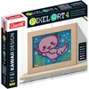 Image de Quercetti - 0796 Pixel Art 4 Kawaii Design Axolotl, Jeu de mosaïques