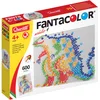 Image de Quercetti Fantacolor Modular 4, Jeu de Mosaique Loisir Creatif Educatif, Activité Manuelle Enfant, Jouet Enfant, Idéal comme Jouet Fille 4 Ans, Motricité Fine