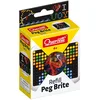 Image de Quercetti 2516 Refill Peg Brite   Recharge Mosaïque Enfant 3-8 Ans, 180 Pièces Carrées, Activité Manuelle Enfant, Mosaïque Loisirs Créatifs, Accessoire Tablette Lumineuse Peg Brite