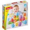 Image de Quercetti -Quercetti-4142 MOMY Soft, Jeux de Construction en Plastique Souple pour la Petite enfance, 24 pièces, Multicolore