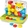 Image de Quercetti FantaColor Baby Mosaique Enfant 3D Gros Boutons Ø 46 mm Dès 18 mois Valisette & Plateau Vertical Jeu d’éveil Jeux Enfant 1 An Motricite Fine Sensoriel Coordination oeil-main Cadeau Fille 1 An