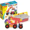 Image de Quercetti Tecno Jumbo Toolbox, Jeux de Construction, Activité Manuelle avec vis et écrous, Jouet Enfant 3 Ans - 8 Ans, Jeux Exterieur Enfant, Bricolage et Motricité Fine, Jeu De Societe