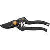 Image de Fiskars Sécateur à lames franches, Diamètre de coupe: 2,6 cm, Lames en Acier avec revêtement antiadhésif, Longueur: 22,5 cm, Noir/Orange, Pro, P90, 1001530