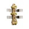 Image de Bossini Alta Portata Corps à encastrer pour thermostat à 3 voies, Z030203000,