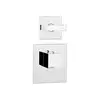 Image de Bossini Alta Portata Mitigeur thermostatique de douche encastré, Z033201030,