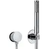 Image de Bossini Zen Set de douche avec raccord mural coudé et support, 1 jet, CA2006C00030004,