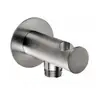 Image de Bossini Inox Support de douchette avec raccord de flexible, INC002000075005,