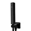Image de Bossini Cube Set de douche avec raccord mural coudé et support, 1 jet, CB4003C00073004,