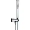 Image de Bossini Flat One Set de douche avec raccord mural coudé et support, 1 jet, CB4006C00030004,
