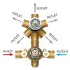 Image de Bossini Universal Corps encastré thermostatique, Z00125000000005,