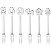 Image de Guzzini Aperitivo Love Lot de 6 fourchettes en Acier Inoxydable 18/12 Argenté 20