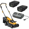 Image de Stiga COLLECTOR 136e Kit Tondeuse Sans Fil (2x 2.0Ah) - 35L - 250m²