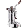 Image de La Pavoni Smeg Stradivari Professional Lusso LPLSPH01EU Cafetière à poignée à levier en acier d'une capacité de 1,6 l