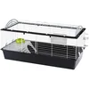 Image de Ferplast Cage pour Rongeurs CASITA 120 pour Lapins, Cochons d'Inde, Cochons d'Inde, en Métal, Accessoires Inclus : Mangeoire, Abreuvoir, Abreuvoir, Maison, Echelle. 119x58xh60cm