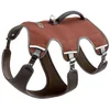 Image de Ferplast Harnais ergonomique pour chiens de taille petite ERGOTREKKING LARGE, fermeture par micro-regulation, rembourrage souple, réflechissant, idéal pour les excursions, Marron